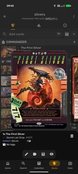 MTG Slivers Tribal EDH - STRONG Commander Deck - Image 1