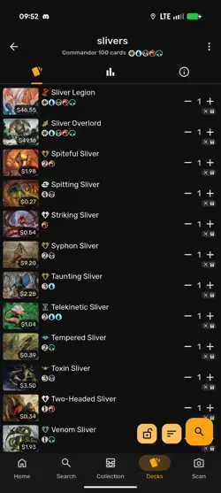 MTG Slivers Tribal EDH - STRONG Commander Deck - Image 5