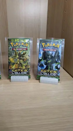 Pokemon XY - Fates Collide SEALED Complete Art Set (Lot of 4 Booster Packs) 2016 - Image 2