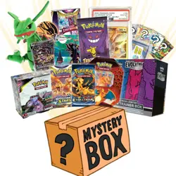 100$ pokemon mystery box can include packs, tins, blisters, etbs and more - Image 1