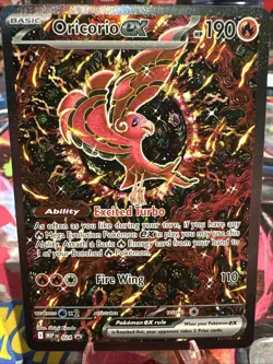 Oricorio ex 024 Phantasmal Flames Black Star Promo Full Art Pokemon TCG MINT - Image 1