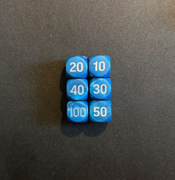 Dice x6 - Pokemon TCG Mega Charizard X ex Ultra Premium Collection UPC - New - Image 1