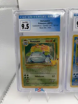 Pokemon Celebrations Classic Venusaur, Blastoise, Dark Gyarados CGC 9.5 Gem Mint - Image 2