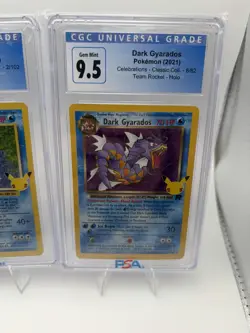 Pokemon Celebrations Classic Venusaur, Blastoise, Dark Gyarados CGC 9.5 Gem Mint - Image 4