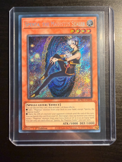 Spenta, the Magistus Sealer (SECRET RARE) BPRO-EN098 (NM) 1st Edition Yu-Gi-Oh! - Image 1