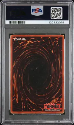 2002 YU-GI-OH! STARTER DECK: KAIBA 1ST ED #001 BLUE-EYES WHITE DRAGON PSA 3 - Image 2