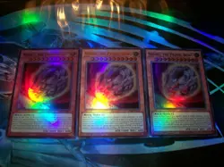 3x Nibiru, the Primal Being 1st Edition Ultra Rare CH01-EN017 Yu-Gi-Oh - Image 1