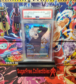 PSA 10 Satoru Gojo - ENGLISH Jujutsu Kaisen Union Arena - Image 1
