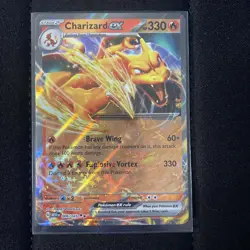 Pokemon Card 2023 Scarlet & Violet 151 Holo CHARIZARD EX 006/165 - Image 1