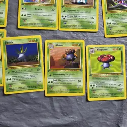 Vintage Pokemon Cards Lot Of 22 LP MP 1st Edition Lot Kabuto Red Cheek Pikachu!. - Image 3