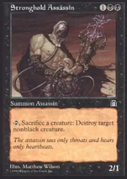 1 x Stronghold Assassin - Stronghold - NM-Mint - MTG - Image 1