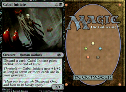 MTG Cabal Initiate Modern Horizons 2 078/303 Foil Common 2021 NM - Image 1