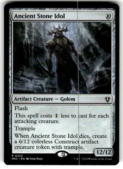 Ancient Stone Idol Commander: Murders at Karlov Manor Regular MTG NM - Image 1
