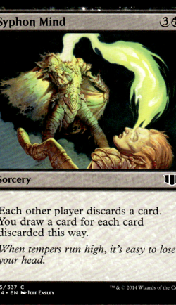Syphon Mind - Commander 2014Magic the Gathering MTG - Image 1