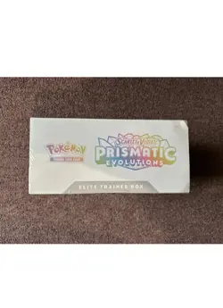 Pokemon Scarlet & Violet: Prismatic Evolutions ETB Sealed Elite Trainer Box - Image 3