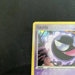 Pokemon- Gastly 52/92 EX Legend Maker Stamped Reverse Holo With Swirl NM - Image 2