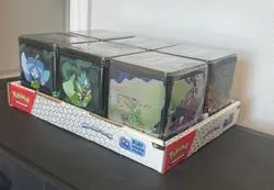 BRAND NEW-Pokemon TCG: Stacking Tins (3 Booster Packs Inside)-Complete Set of 6 - Image 1