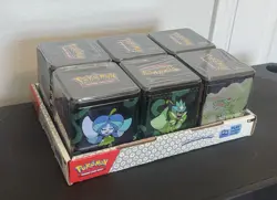 BRAND NEW-Pokemon TCG: Stacking Tins (3 Booster Packs Inside)-Complete Set of 6 - Image 3