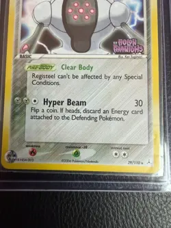 Pokemon TCG - Registeel - 2006 EX Holon Phantoms 29/110 - Holo Rare - Image 2