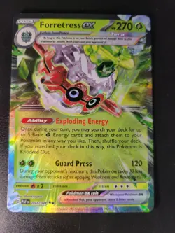 Pokemon - Paldean Fates - Forretress ex 2/91 - Image 1