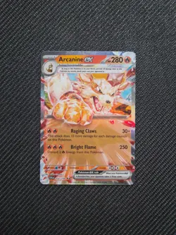 Pokemon TCG Arcanine Growlithe Evolution Lines Rare EX Holo Bundle - Image 2