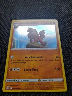 Pokemon TCG Arcanine Growlithe Evolution Lines Rare EX Holo Bundle - Image 5