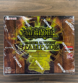 Yugioh Quarter Century STAMPEDE Booster Box 1st Edition Brand New 24 Packs - Image 1