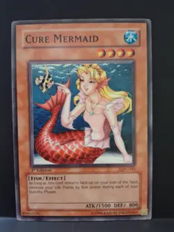 Yugioh Cure Mermaid LON-041 1st Edition NM - Image 1