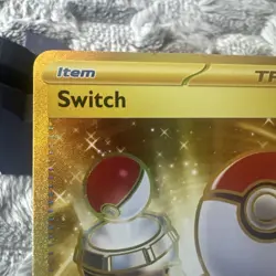 Pokemon TCG Switch Scarlet & Violet 151 Gold Secret Hyper Rare Card 206/165 - Image 5
