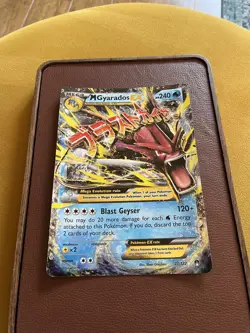 Europe Exclusive JUMBO M Gyarados EX 27/122 BREAKPOINT Pokemon Card - Image 1