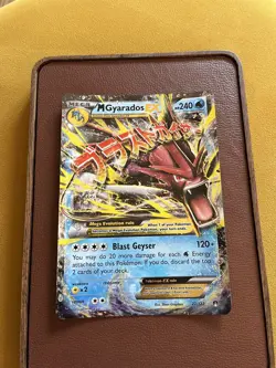Europe Exclusive JUMBO M Gyarados EX 27/122 BREAKPOINT Pokemon Card - Image 3