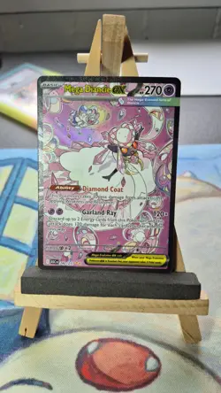 PACK FRESH Mega Diancie Ex Ascended Heroes 282/217 SIR Pokemon English Pink SAR - Image 1