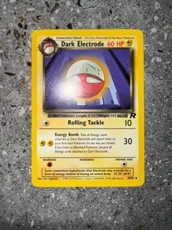 Pokemon TCG Cards Dark Electrode 34/82 Team Rocket Uncommon NM - Image 3