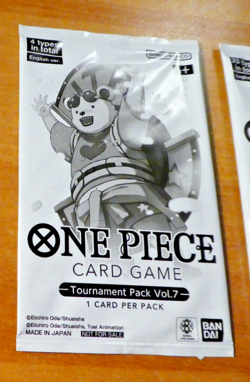 ONE PIECE CARD ENGLISH RARE TOURNAMENT PACK VOL.7 X1 BOOSTER SEALED NEW MINT - Image 1