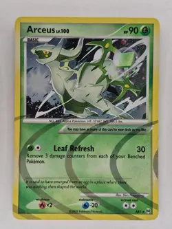 2009 Pokemon Platinum Arceus Lv. 100 Holo AR2 Beautiful Card LP - Image 1