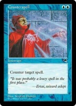 mtg magic counterspell tempest ENGLISH contresort tempete tempete - Image 1