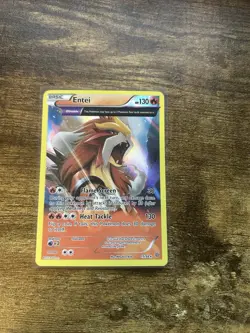 Entei 15/98 XY Ancient Origins Holo Rare Θ Double 130 HP Pokemon TCG English - Image 1
