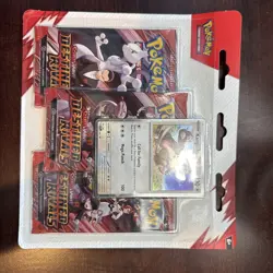 Pokemon Scarlet & Violet Destined Rivals 3 Pack Blister Kangaskhan Sealed New - Image 3