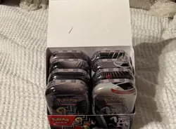 Pokemon TCG Unova Mini Tin Open Display - Set of 8 Sealed Mini Tins - Image 1