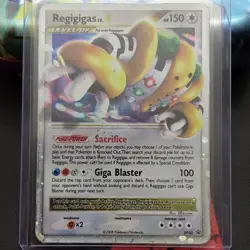 Pokemon Regigigas LV X Promo Holo Pokemon Promos DP30 Level Up 150HP 2008 - Image 1