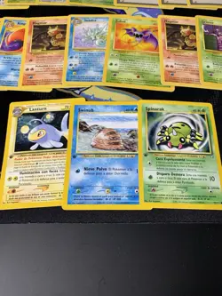 Pokemon 19 Spanish Base Set Fossil Neo - Mixed Card Lot LP-HP - Image 4