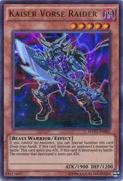 Kaiser Vorse Raider - MVP1-EN002 - Ultra Rare - Unlimited Edition Near Mint The - Image 1