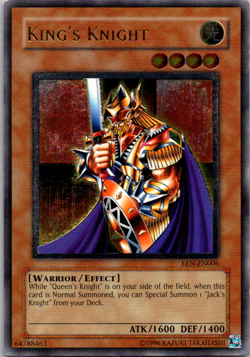 yugioh King's Knight EEN-EN006 Ultimate Rare Lightly played (Excellent): - Image 1