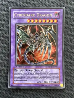 Yugioh Cyberdark Dragon 1st Edition Ultra Rare CDIP-EN035 VLP/NM - Image 1