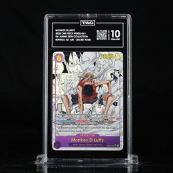 ONE PIECE EB02-061 MANGA ALT ART MONKEY D. LUFFY GEAR 2 ENGLISH TAG 10 - Image 1