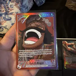 One Piece Gol.D.Roger OP13-003 Carrying On His Will Alt Art Leader - Image 1