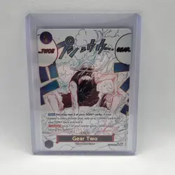 Gear Two (Alt Art) OP11-080 English A Fist of Divine Speed - One Piece Card - NM - Image 1