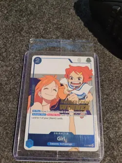 One Piece Card Game Girl OP14 Release Event Foil Winner Card Sealed P-096 - Image 1
