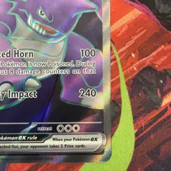 Pokemon Card - Team Rocket's Nidoking ex 216/182 Sv10: Destined Rivals Holo - Image 4