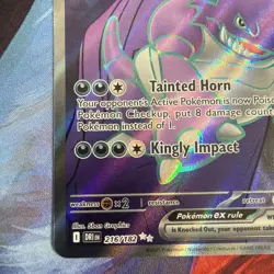 Pokemon Card - Team Rocket's Nidoking ex 216/182 Sv10: Destined Rivals Holo - Image 5
